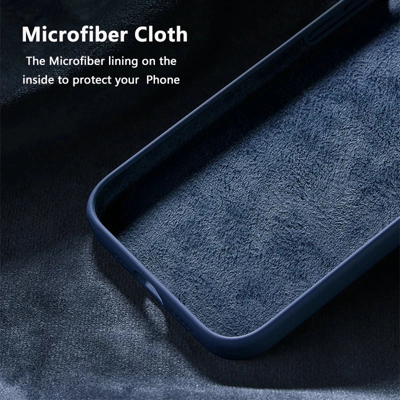 Midnight Blue Silicone Case iPhone