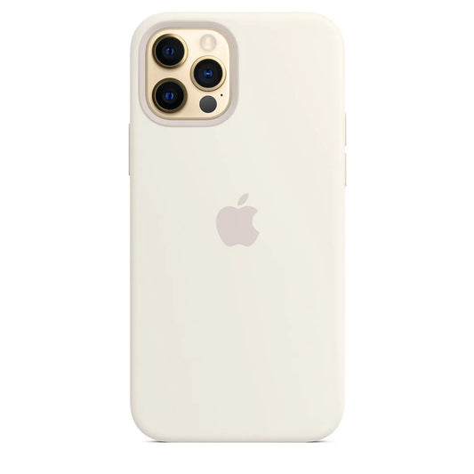 White Silicone Case iPhone