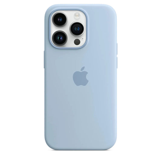 Sky Blue Silicone Case iPhone