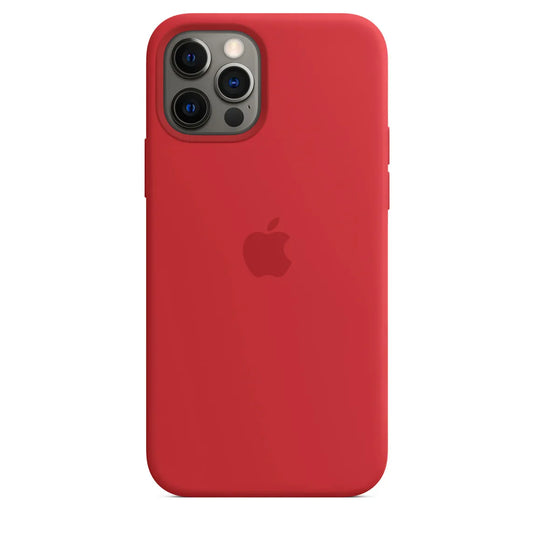 Red Silicone Case iPhone